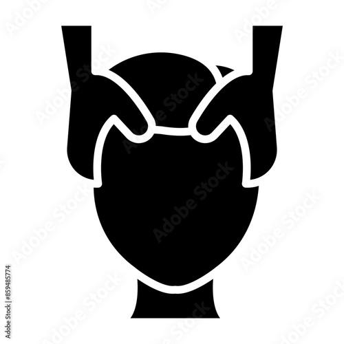 Massager Vector Glyph Icon