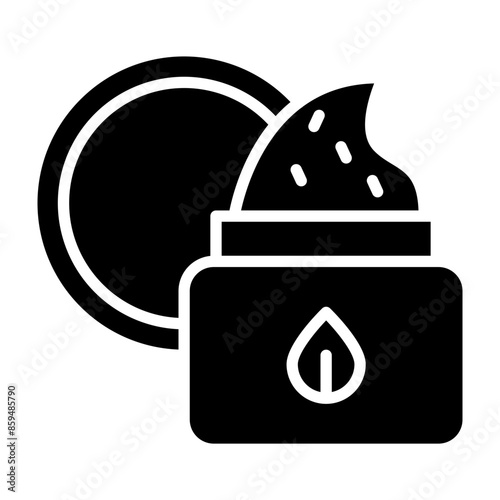 Scrub Vector Glyph Icon