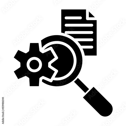 Advanced Search Vector Glyph Icon Free Download Advanced Search Vector Glyph Icon - GFXLoad