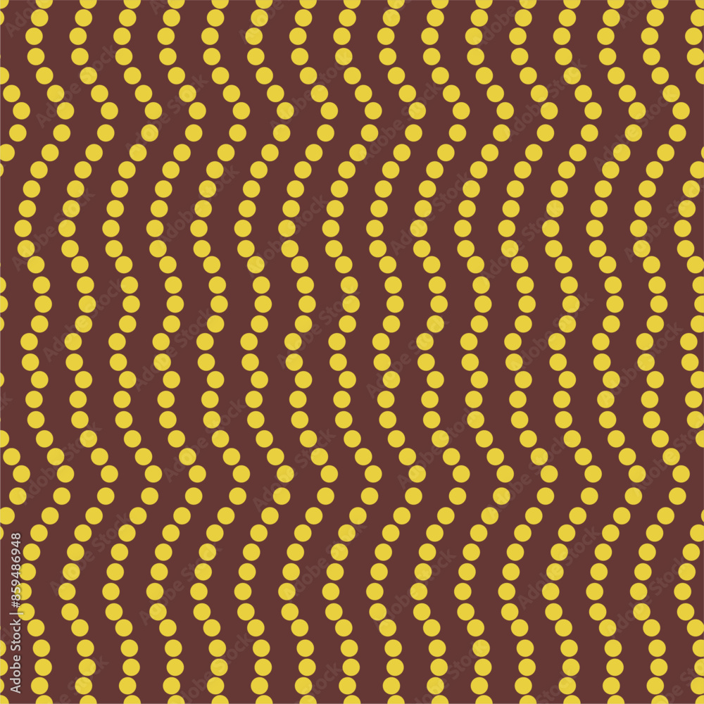 Seamless pattern with polka dot circles vector artistic print for textile paper decor wallpaper background endless creative art	
