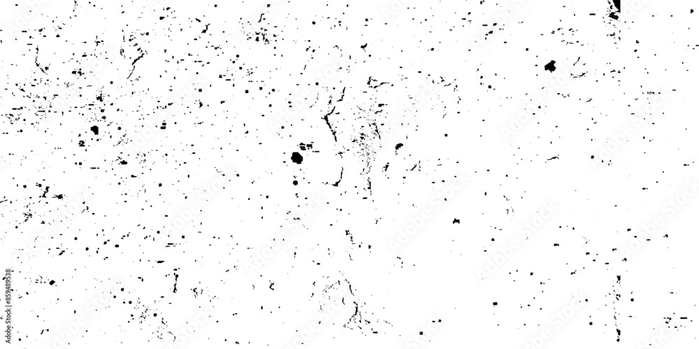 Distressed black texture. Dark grainy texture on white background. Grain noise particles. Dust overlay textured. Grunge design elements. 