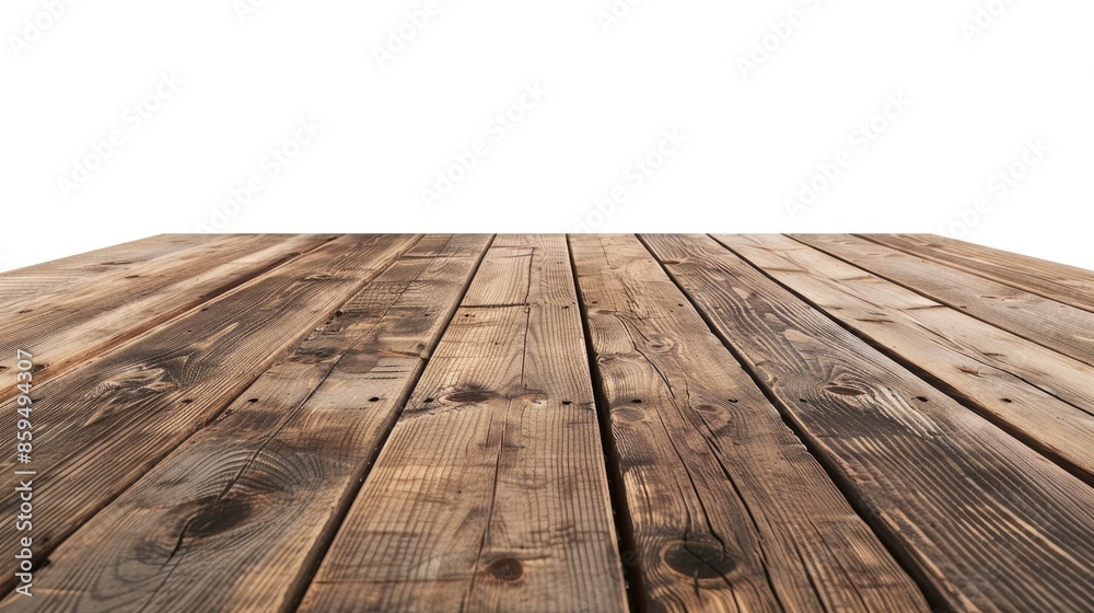 Wooden flooring with empty top isolated on white background for product showcase clipped path included Wooden flooring with empty top isolated on white background for product showcase clipped path included