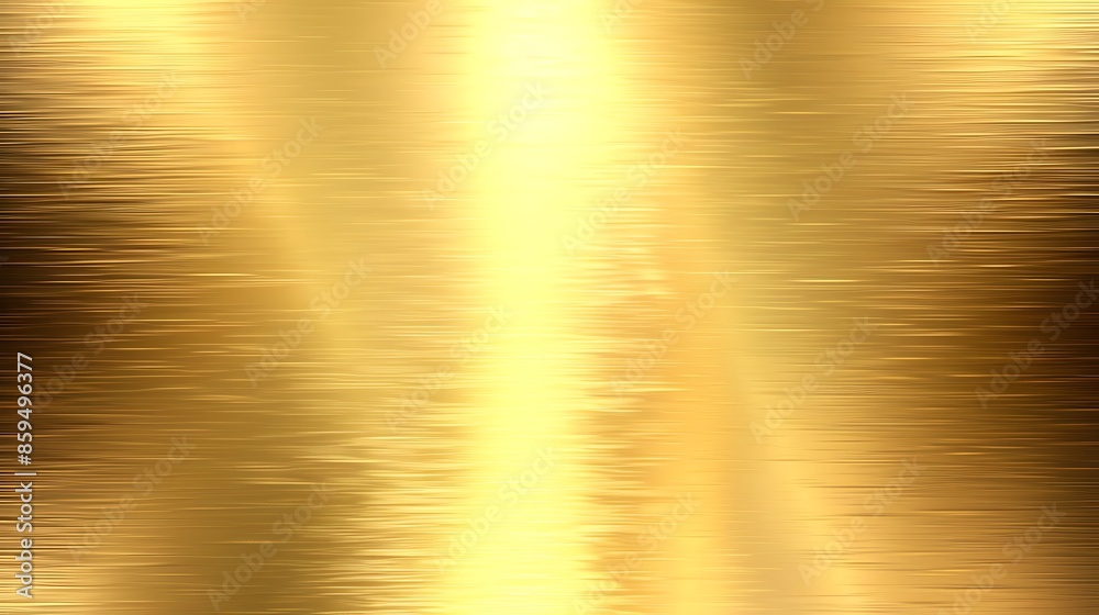 Shiny metallic gold polished plate texture background