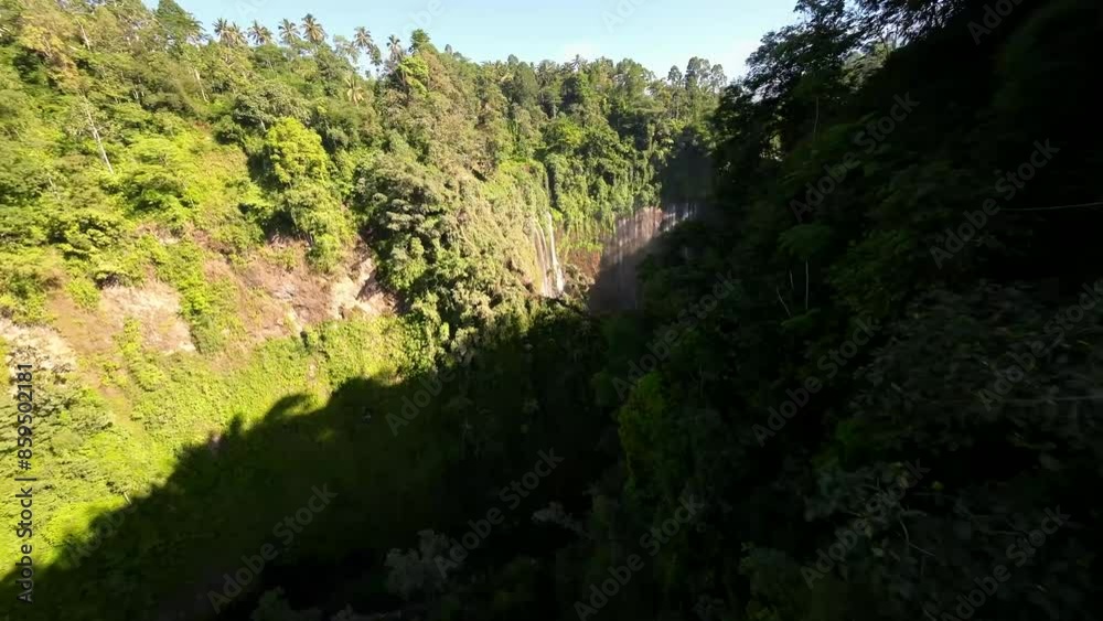 flying an fpv drone on the tumpak sewu waterfall flying an fpv drone on the tumpak sewu waterfall