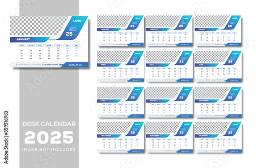 Custom calendar design for 2025  and this is a printable creative calendar design template.
