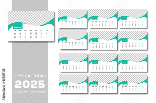 Desk calendar design and desktop calendar design, This is printable custom calendar design.