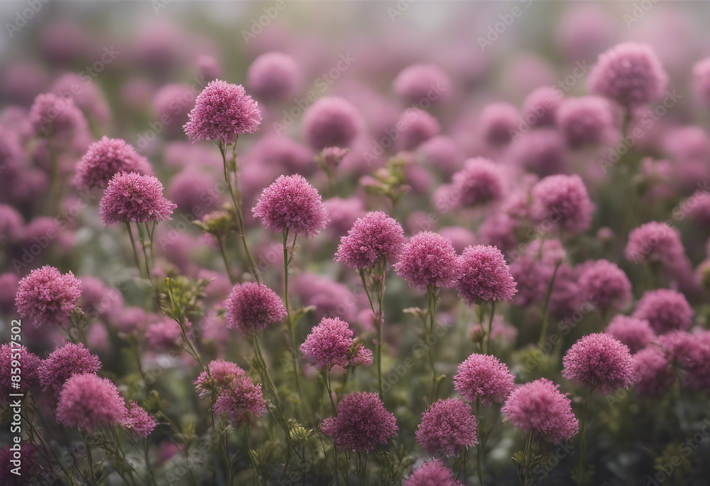 Obraz premium Imagine bush of flowers isolated on transparent background