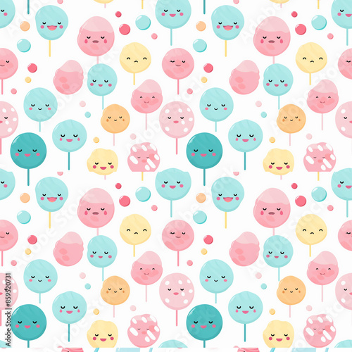 seamless pattern with balloon