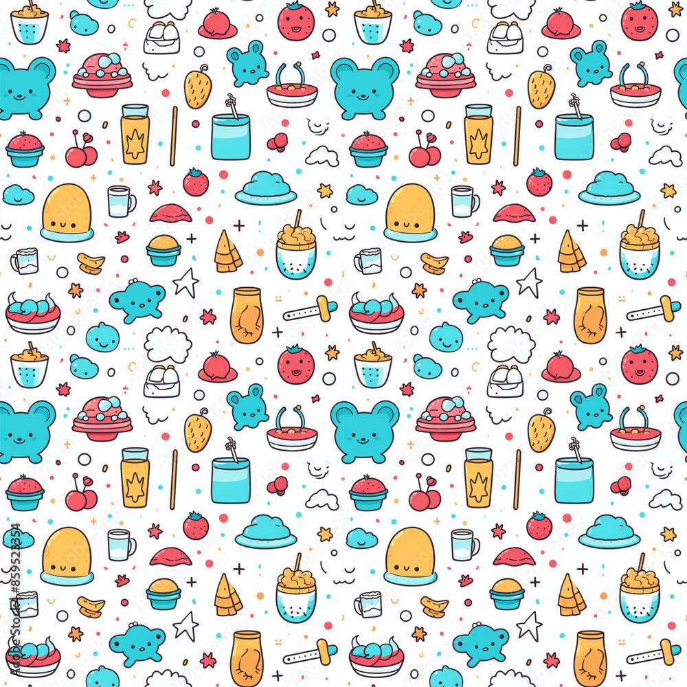 seamless pattern with elements seamless pattern with elements