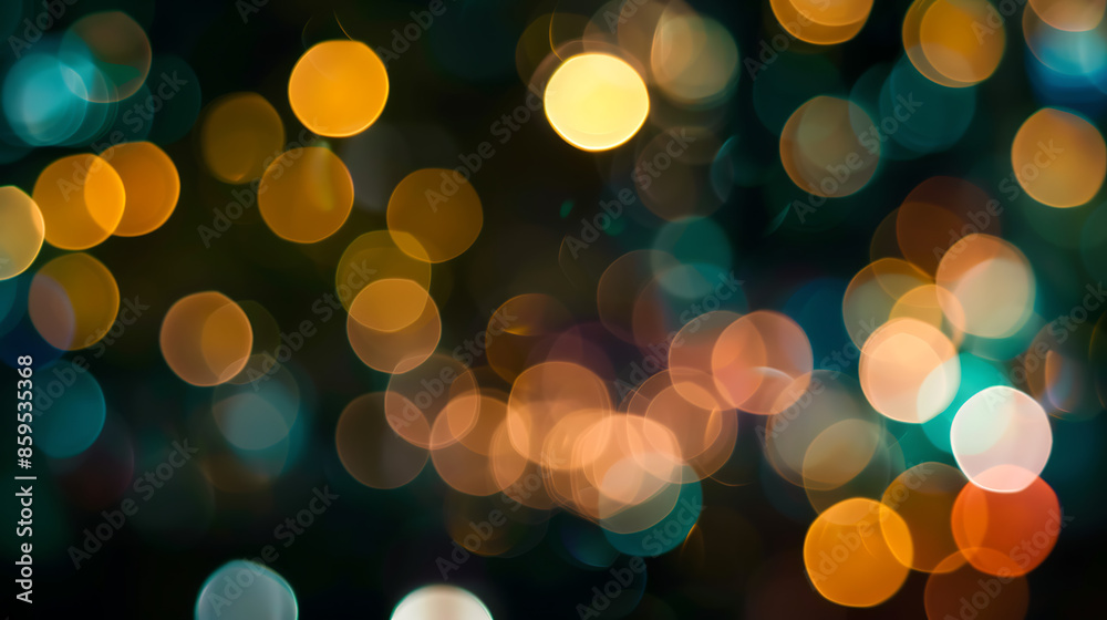 night light bokeh background	
