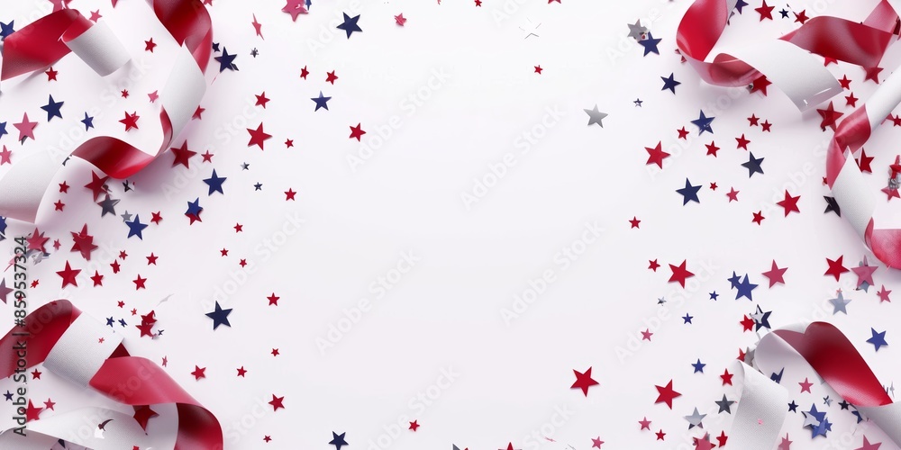 Elegant white backdrop for Patriot Day celebrations. Elegant white backdrop for Patriot Day celebrations.