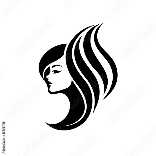 woman with hair