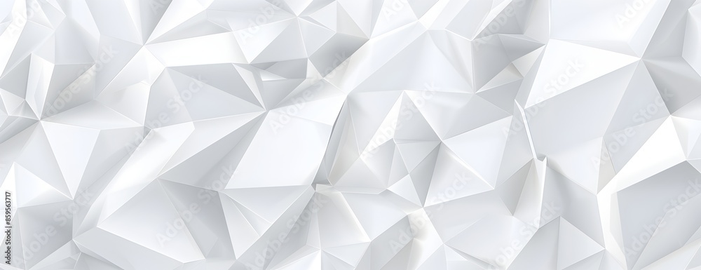 Abstract white background with geometric pattern for design and presentation, vector illustration, flat style, white color Abstract white background with geometric pattern for design and presentation, vector illustration, flat style, white color