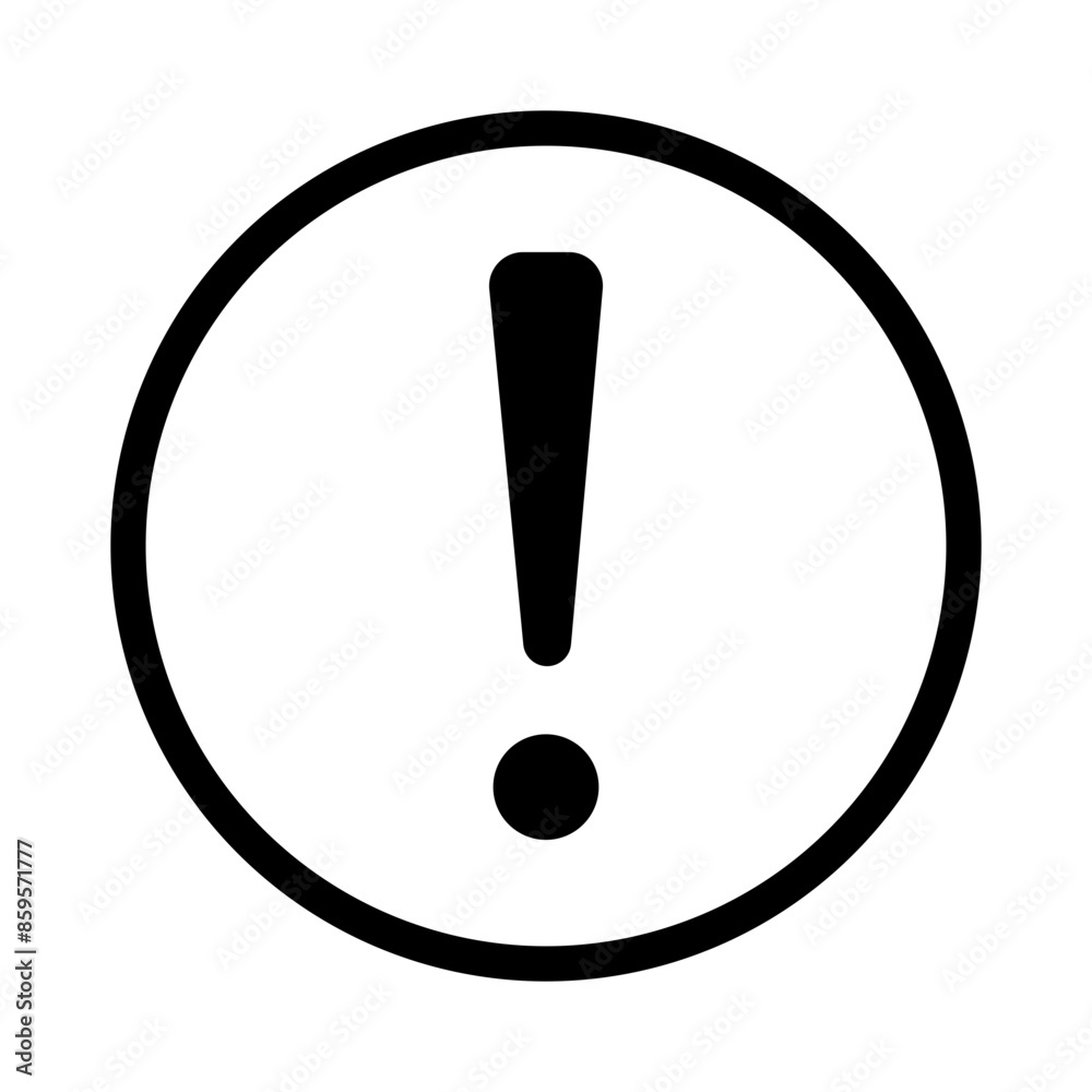 Warning Exclamation Mark Icon Perfect for Alerts and Important Notices Warning Exclamation Mark Icon Perfect for Alerts and Important Notices