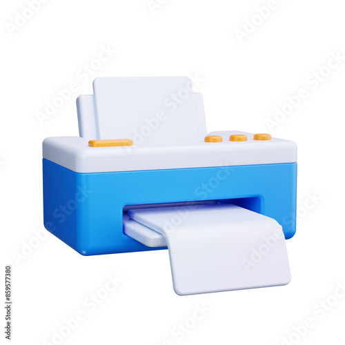 print 3d render icon