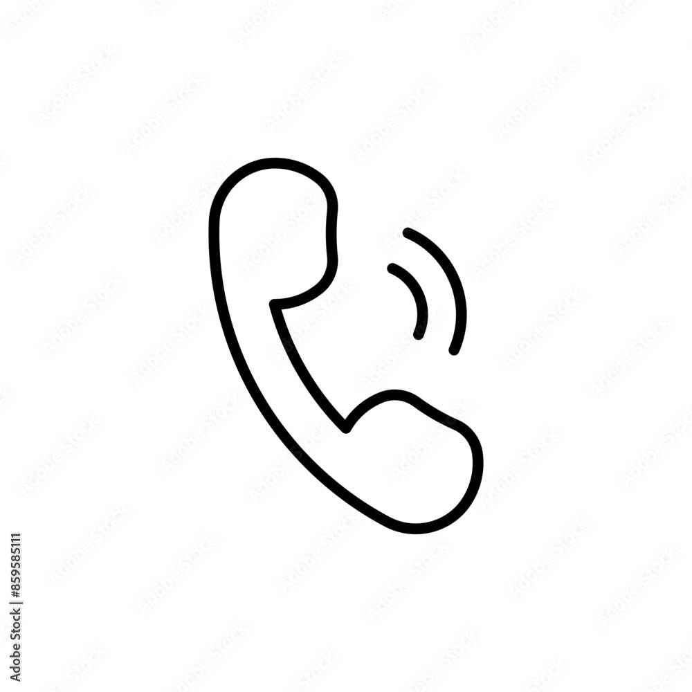 Telephone Icon Perfect for Communication and Customer Support Telephone Icon Perfect for Communication and Customer Support