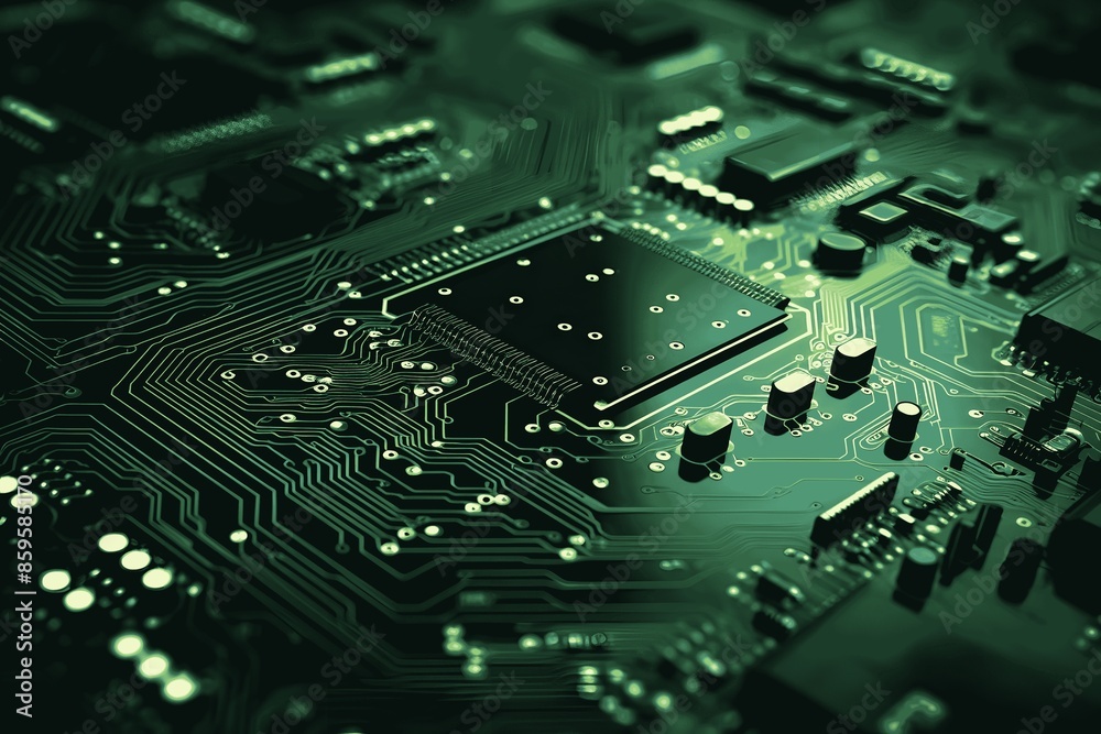 Electronic circuit board. Technology background Electronic circuit board. Technology background