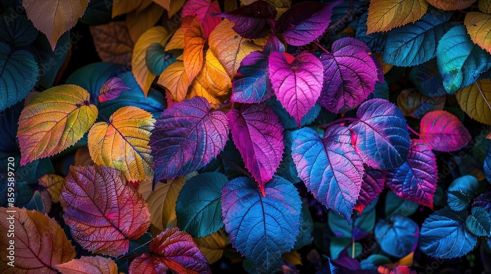 Colorful Leaves in the Garden Photograph Colorful Leaves in the Garden Photograph