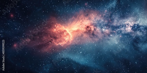A clear and dark night sky filled with stars  perfect for astronomy or space-themed projects