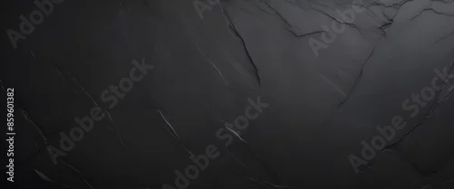 Panel kuchenny z motywem Dark grey black slate background or texture with copyspace