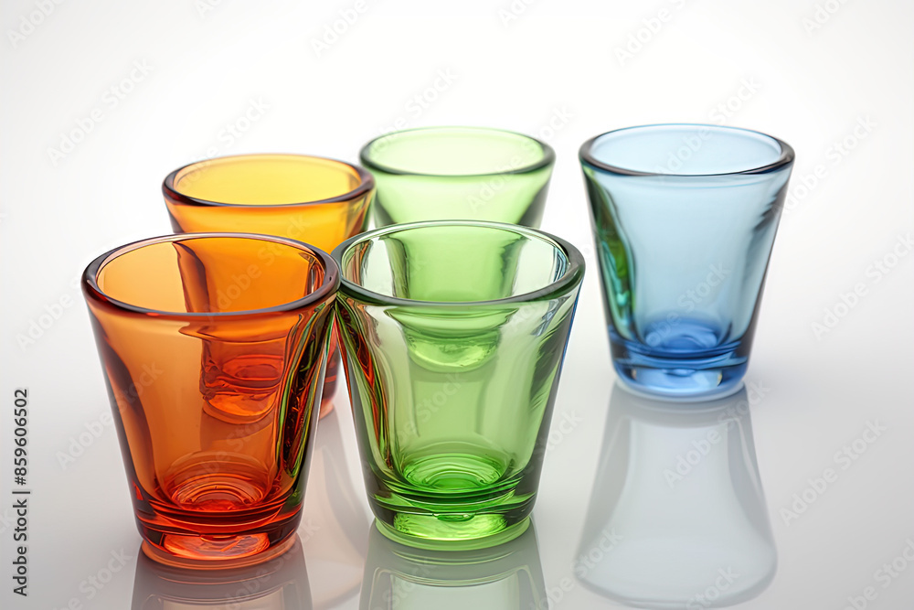 colored shot glasses colored shot glasses