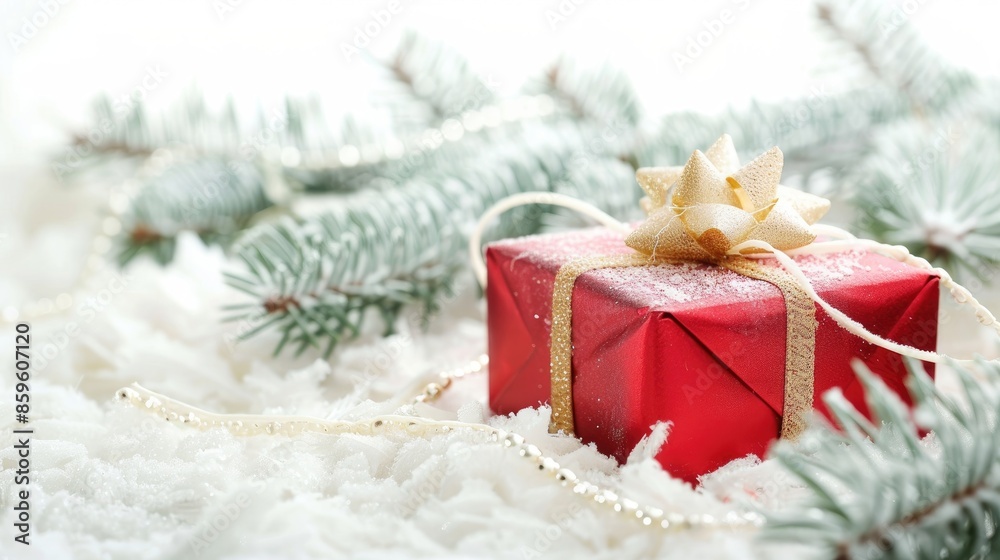 Foam Gift on a white backdrop Foam Gift on a white backdrop