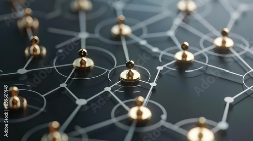 Conceptual closeup of a career progression tool using machine learning to map personalized development plans