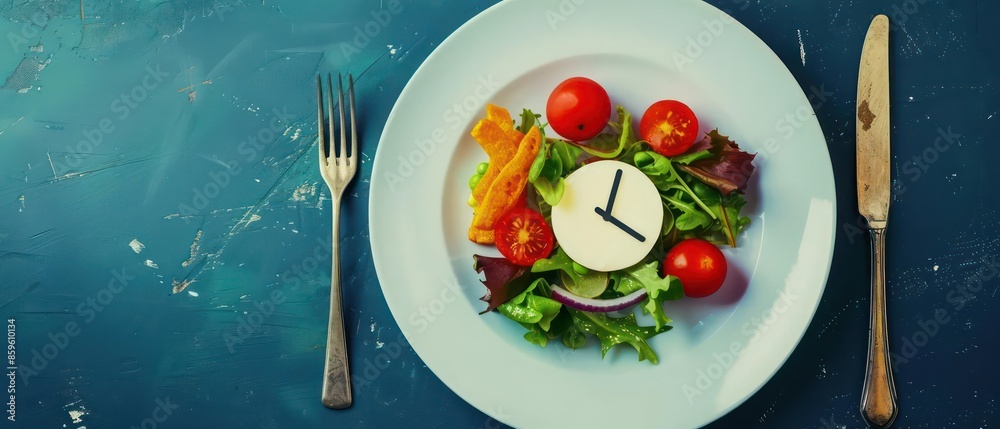 Conceptual closeup of a smart plate that tracks portion sizes and dietary intake Conceptual closeup of a smart plate that tracks portion sizes and dietary intake