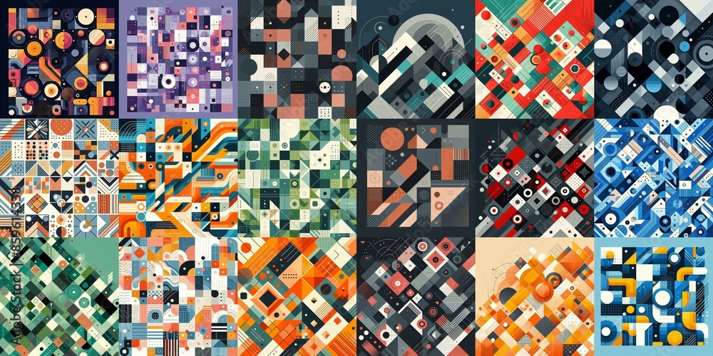 Modern abstract backgrounds. AI generated illustration Modern abstract backgrounds. AI generated illustration