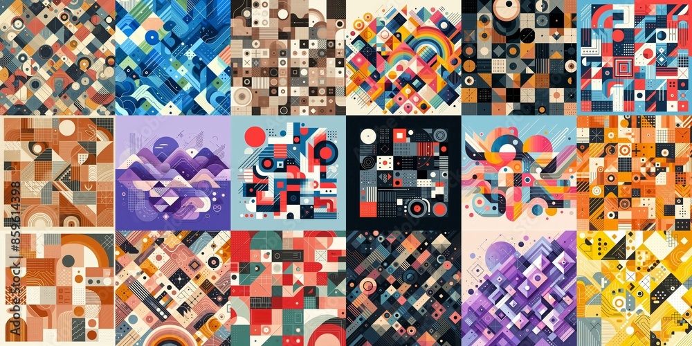 Modern abstract backgrounds. AI generated illustration Modern abstract backgrounds. AI generated illustration