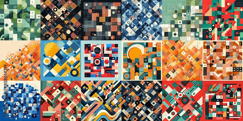 Modern abstract backgrounds. AI generated illustration Modern abstract backgrounds. AI generated illustration