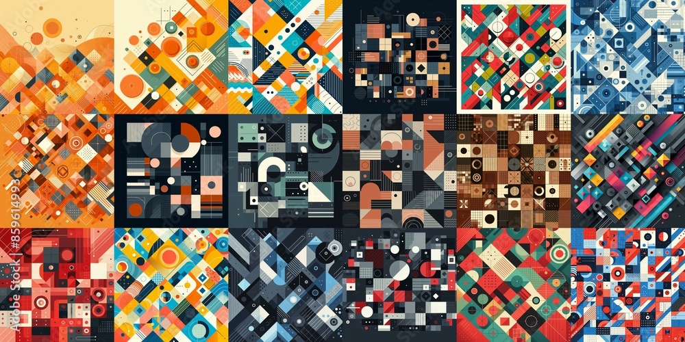 Modern abstract backgrounds. AI generated illustration Modern abstract backgrounds. AI generated illustration