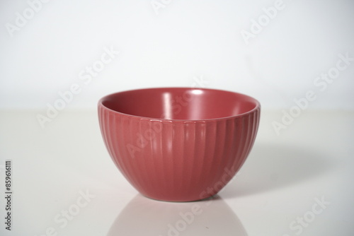 Modern kitchen supplies, red bowls