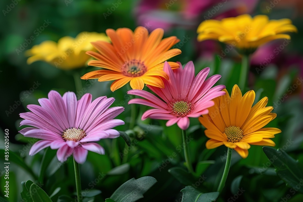 Colorful Flowers in Bloom Colorful Flowers in Bloom