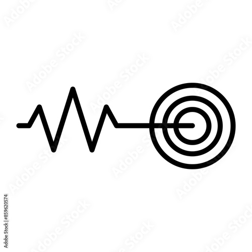 Magnitude Line Icon