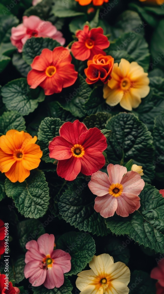 Colorful Flowers in Bloom Colorful Flowers in Bloom