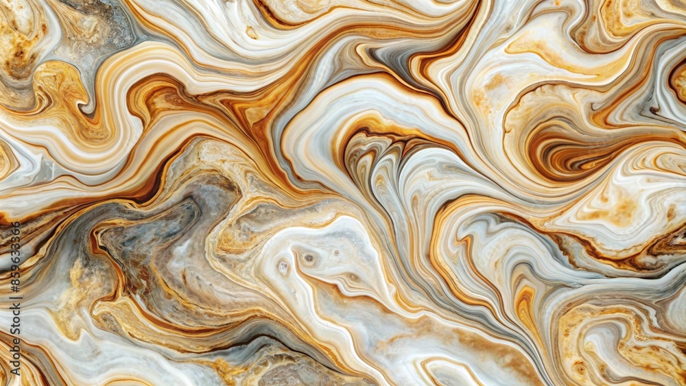 Abstract Marble Texture with Swirling Teal and Orange Hues Abstract Marble Texture with Swirling Teal and Orange Hues