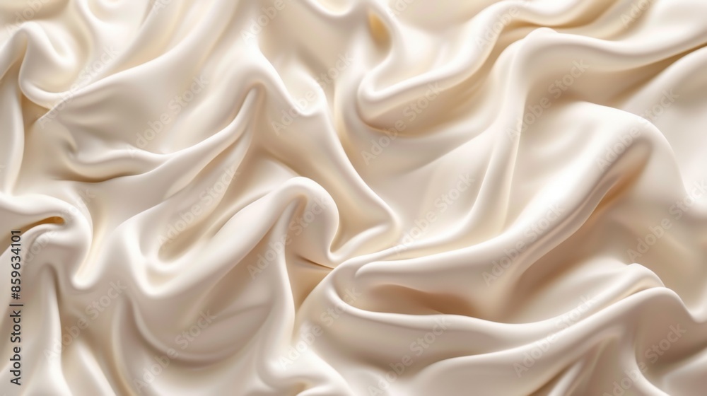 Cream cheese texture, white foam, yogurt on the background Cream cheese texture, white foam, yogurt on the background