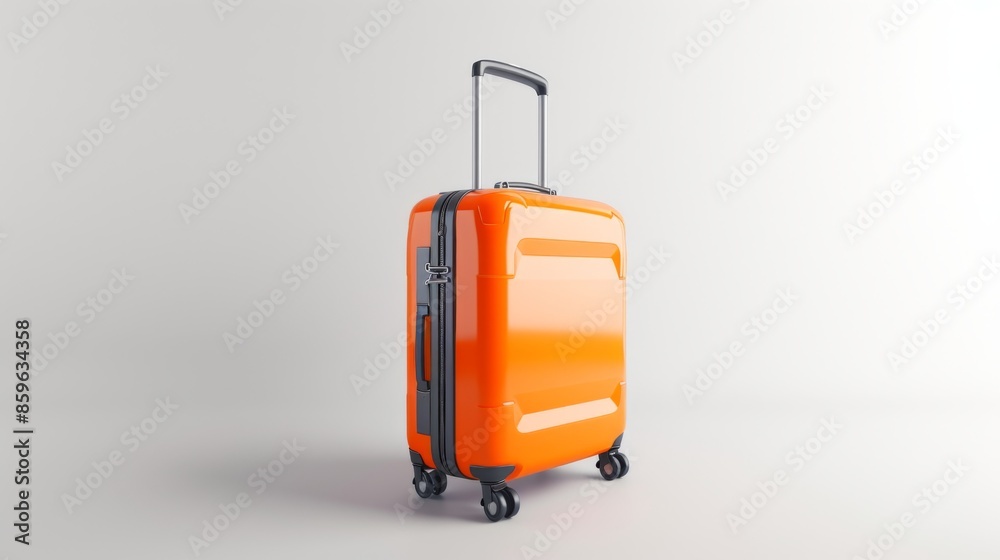 Suitcase on a white background Suitcase on a white background