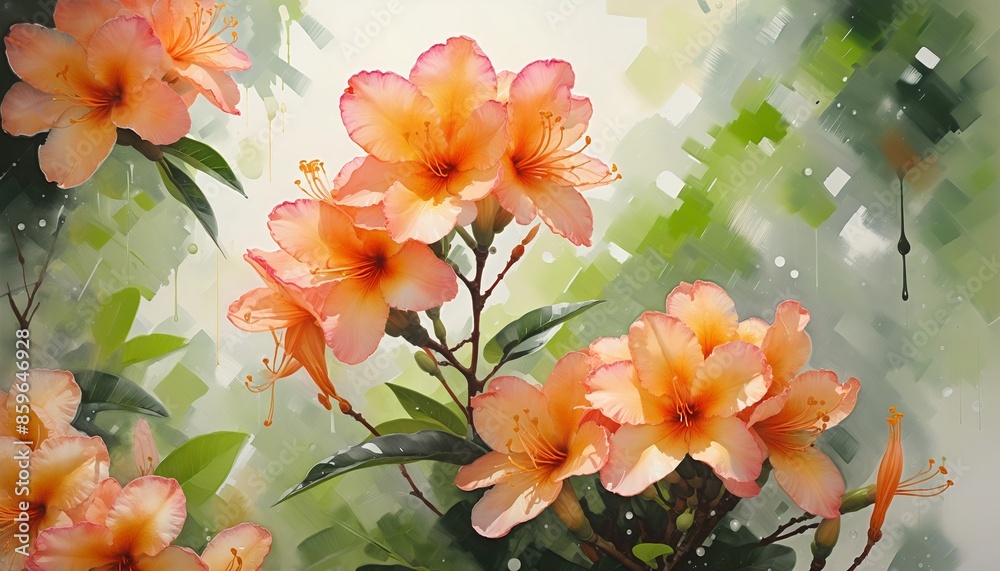 Fototapeta premium Exploring Creativity: The Dynamic World of Paint and Canvas