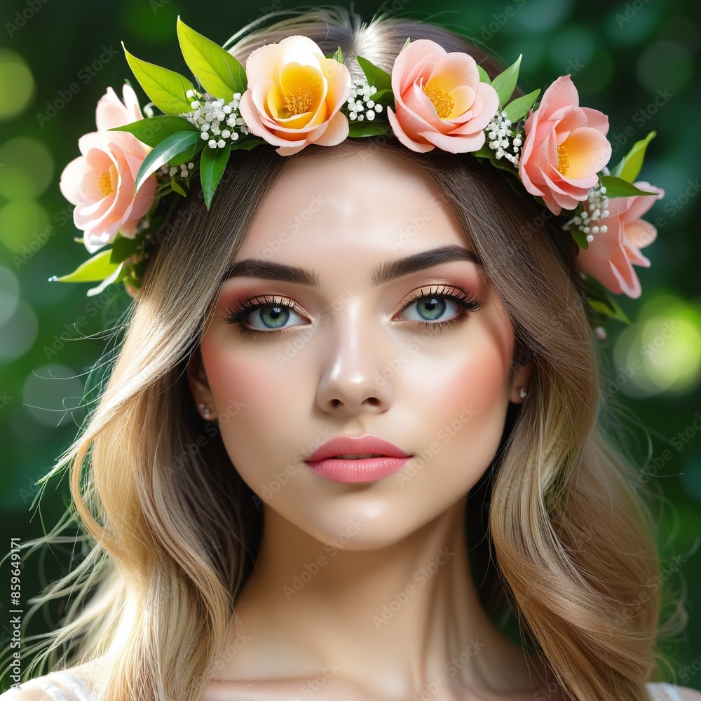 Enchanting Blossoms: A Portrait of Youth and Beauty Enchanting Blossoms: A Portrait of Youth and Beauty