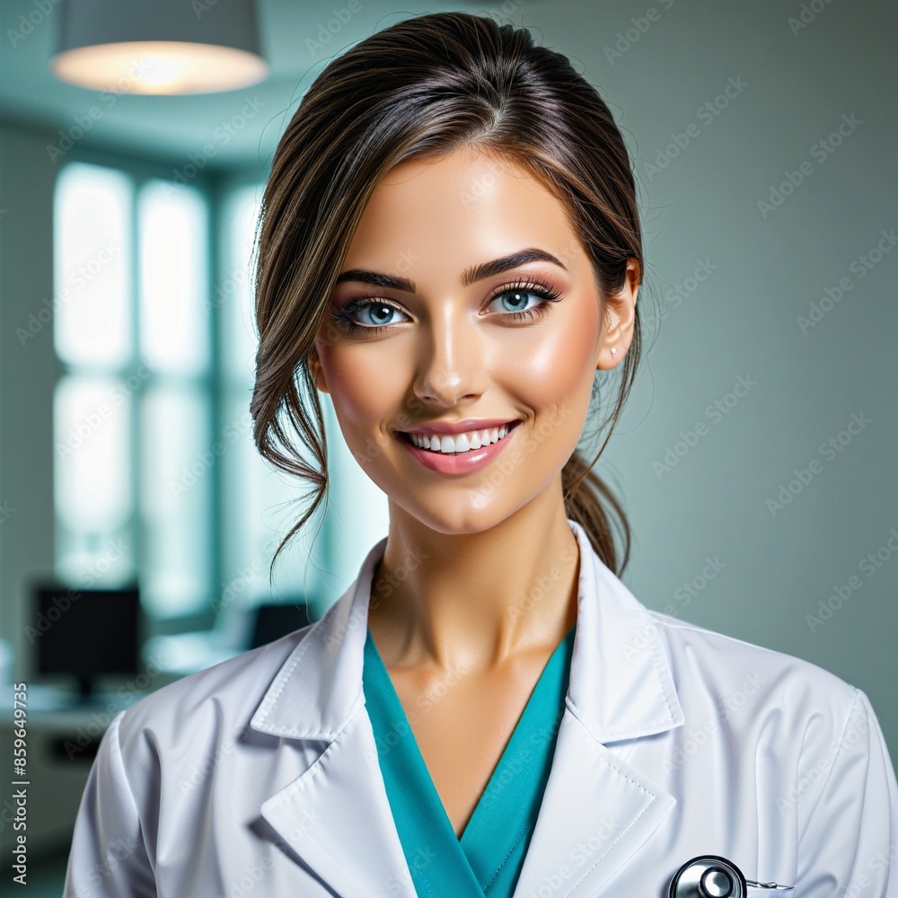 Healthcare Hero: A Smiling Therapist in Action Healthcare Hero: A Smiling Therapist in Action