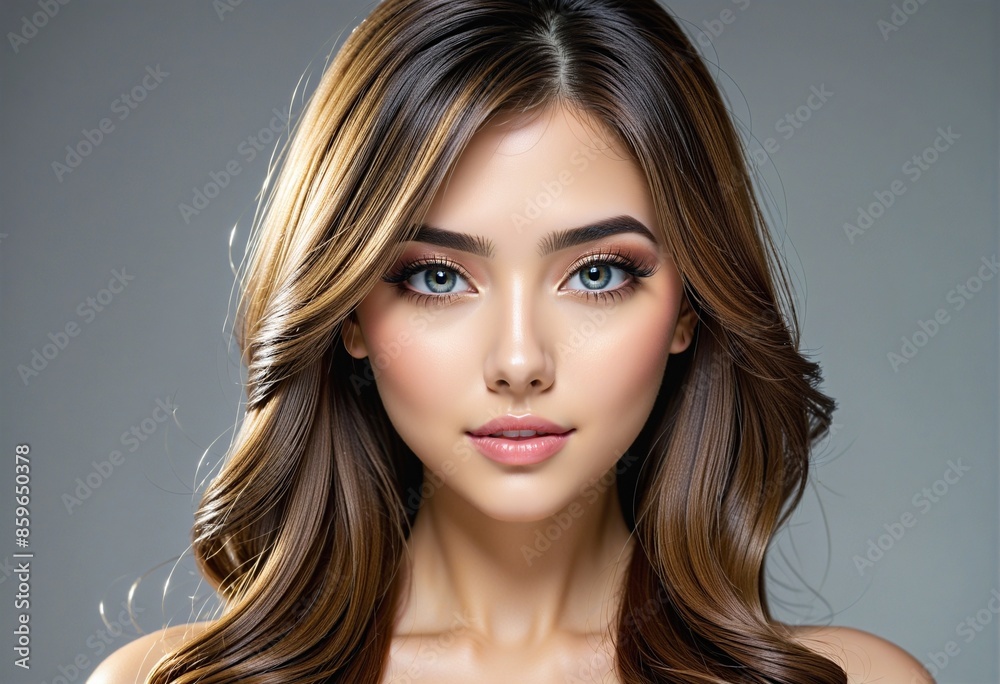 Fototapeta premium Sunny Faces: A Collection of Youthful Smiles
