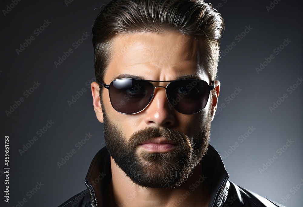 Mysterious Man in Dark Shades Mysterious Man in Dark Shades