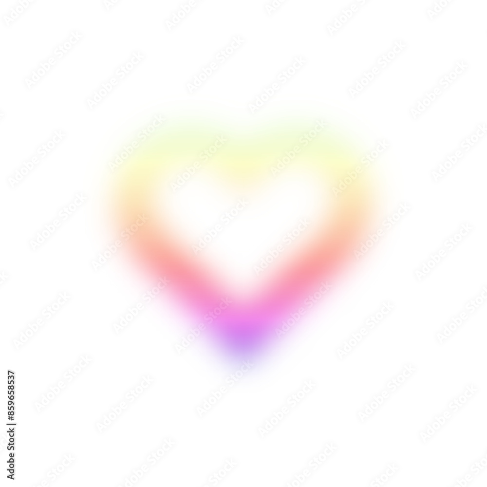 Pink heart with gradient and blur effect, Y2K shape. Love element with abstract lines and aura. Aesthetic design for poster and sticker. Flat vector illustration isolated on white background. Pink heart with gradient and blur effect, Y2K shape. Love element with abstract lines and aura. Aesthetic design for poster and sticker. Flat vector illustration isolated on white background.