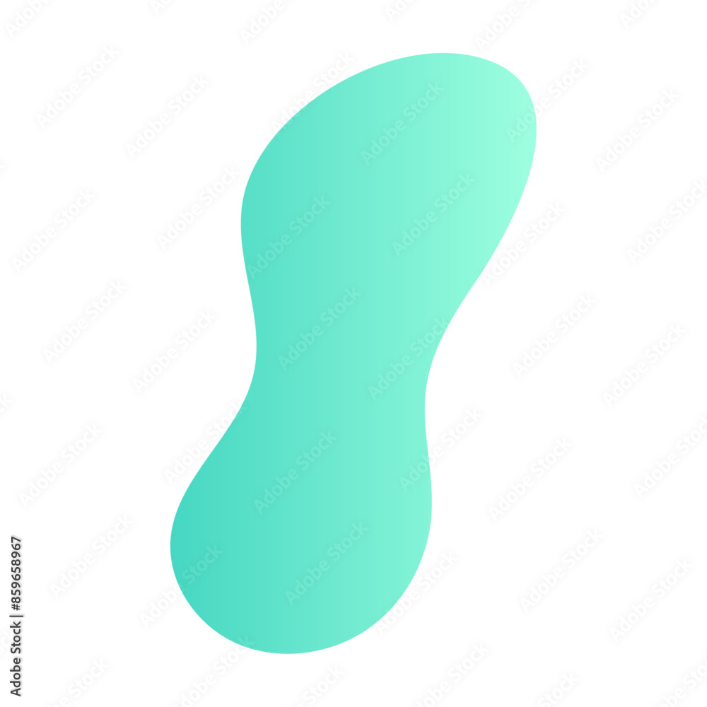 Abstract blob with wavy and irregular shape. Organic figure amoeba with fluid form. Flat vector illustration isolated on white background. Abstract blob with wavy and irregular shape. Organic figure amoeba with fluid form. Flat vector illustration isolated on white background.