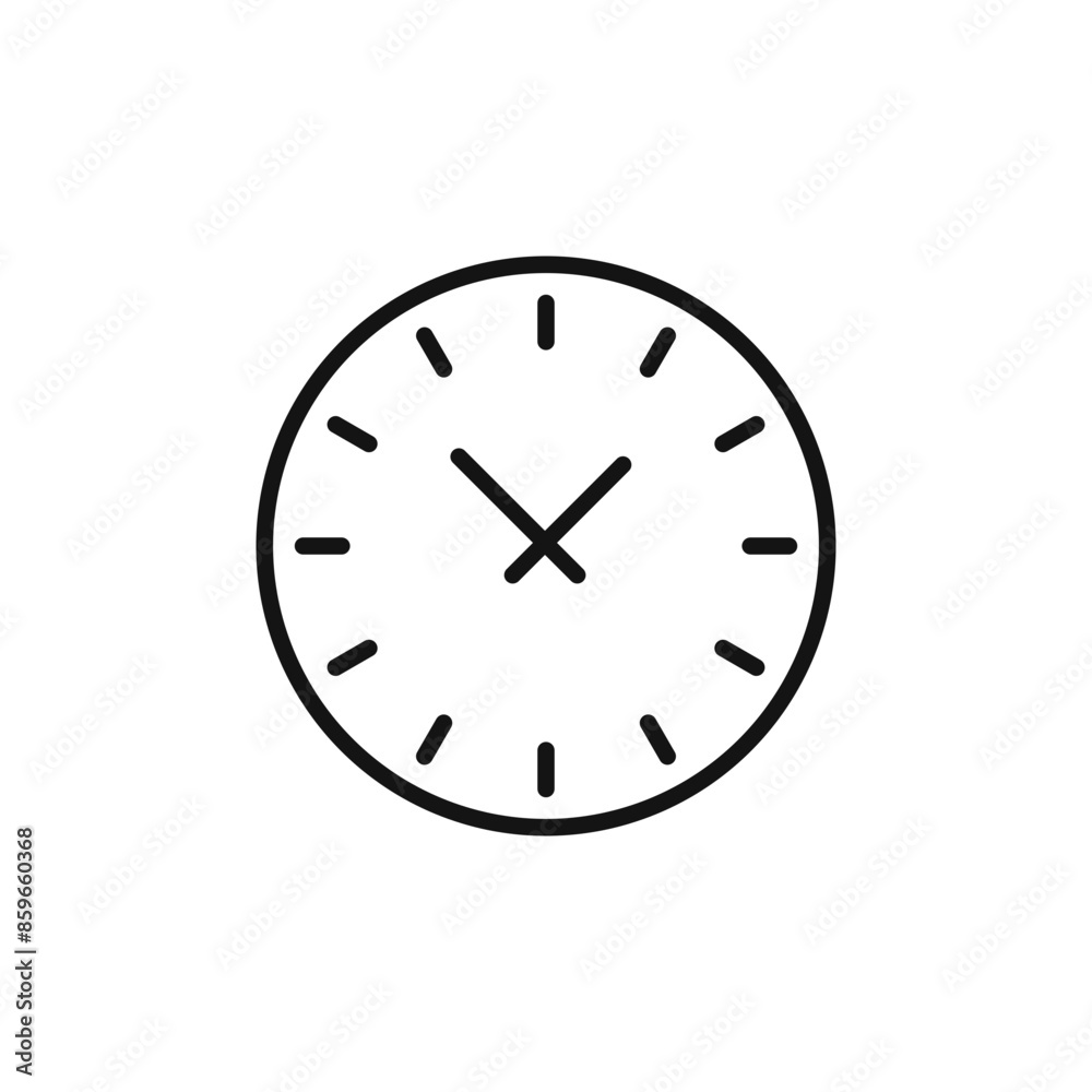 Time Clock Icon Ideal for Timekeeping and Scheduling Apps Time Clock Icon Ideal for Timekeeping and Scheduling Apps