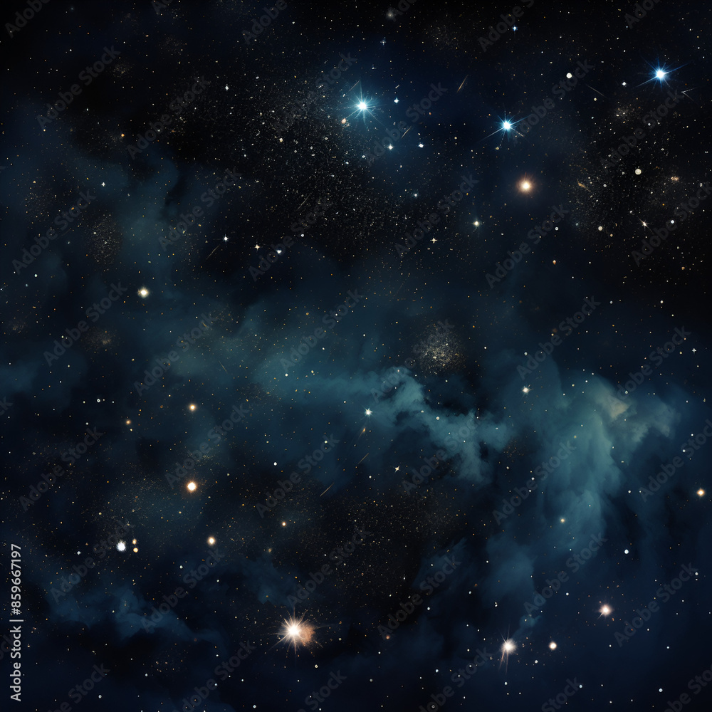 Naklejka premium golden stars background