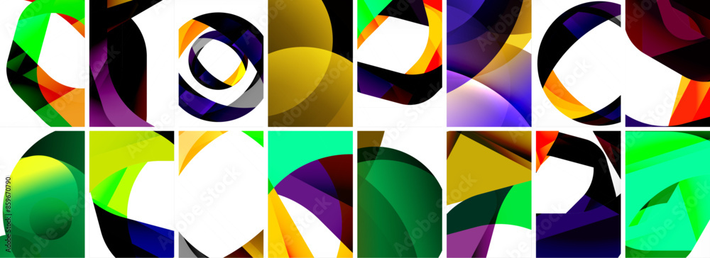 Collection of abstract background with waves, colorful shapes and 3d shadow effect. Vector Illustration For Wallpaper, Banner, Background, Card, Book Illustration, landing page Collection of abstract background with waves, colorful shapes and 3d shadow effect. Vector Illustration For Wallpaper, Banner, Background, Card, Book Illustration, landing page