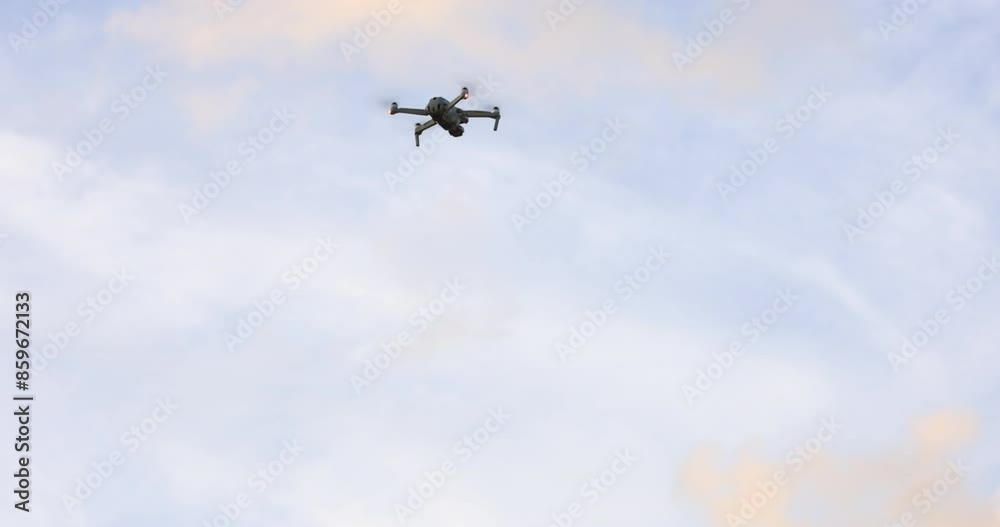 Two Industrial engineers using drone survey inspection support maintenance job.Engineer working with a drone in a chemical plant, a Clean energy source. Two Industrial engineers using drone survey inspection support maintenance job.Engineer working with a drone in a chemical plant, a Clean energy source.